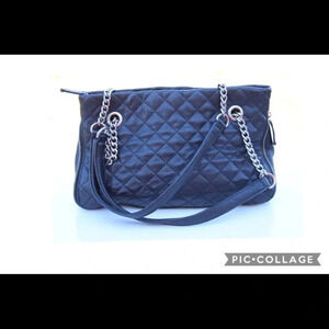 Calvin Klein quilted leather tote bag